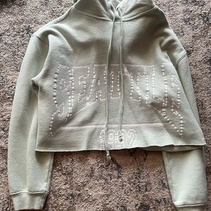 Crop hoodie